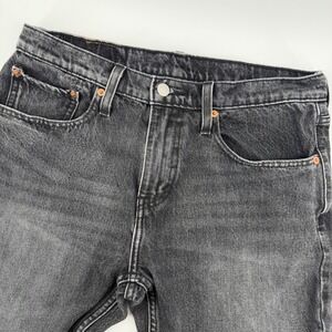 Levi Strauss 502 Jeans Mens W31 L30 Dark Wash Slim Taper Fit Denim